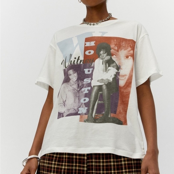 NWOT Daydreamer WHITNEY HOUSTON I WILL YOU LOVE YOU BF TEE - Picture 1 of 12